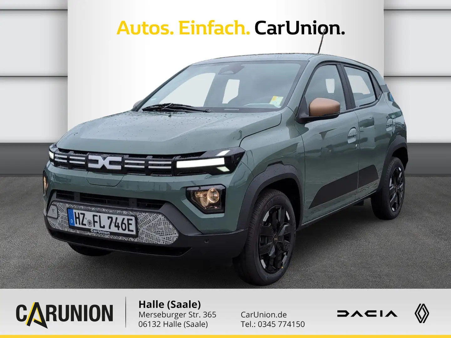 Dacia Spring Extreme ELECTRIC 65 Navi, PDC, Kamera Grün - 1