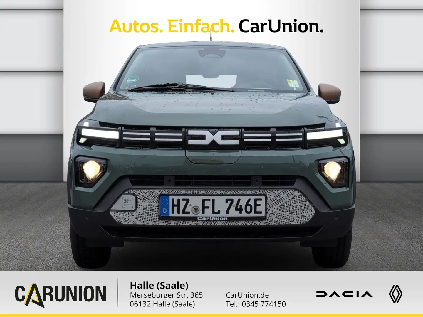 Dacia Spring Extreme ELECTRIC 65 Navi, PDC, Kamera Grün - 2