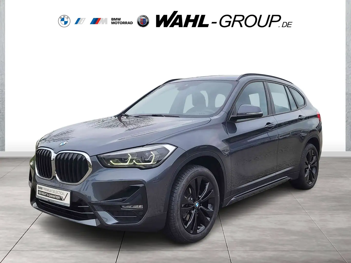 BMW X1 sDrive18i Sport Line Navi Hifi LED Grau - 1