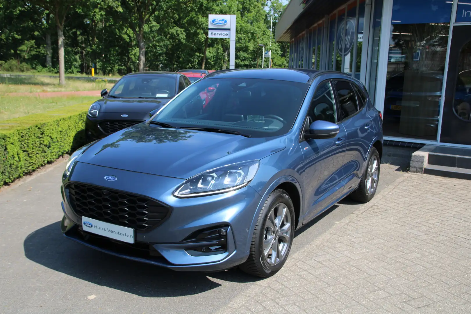 Ford Kuga 1.5 EcoBoost 150 PK ST-Line X WINTER PACK | TREKHA Bleu - 2