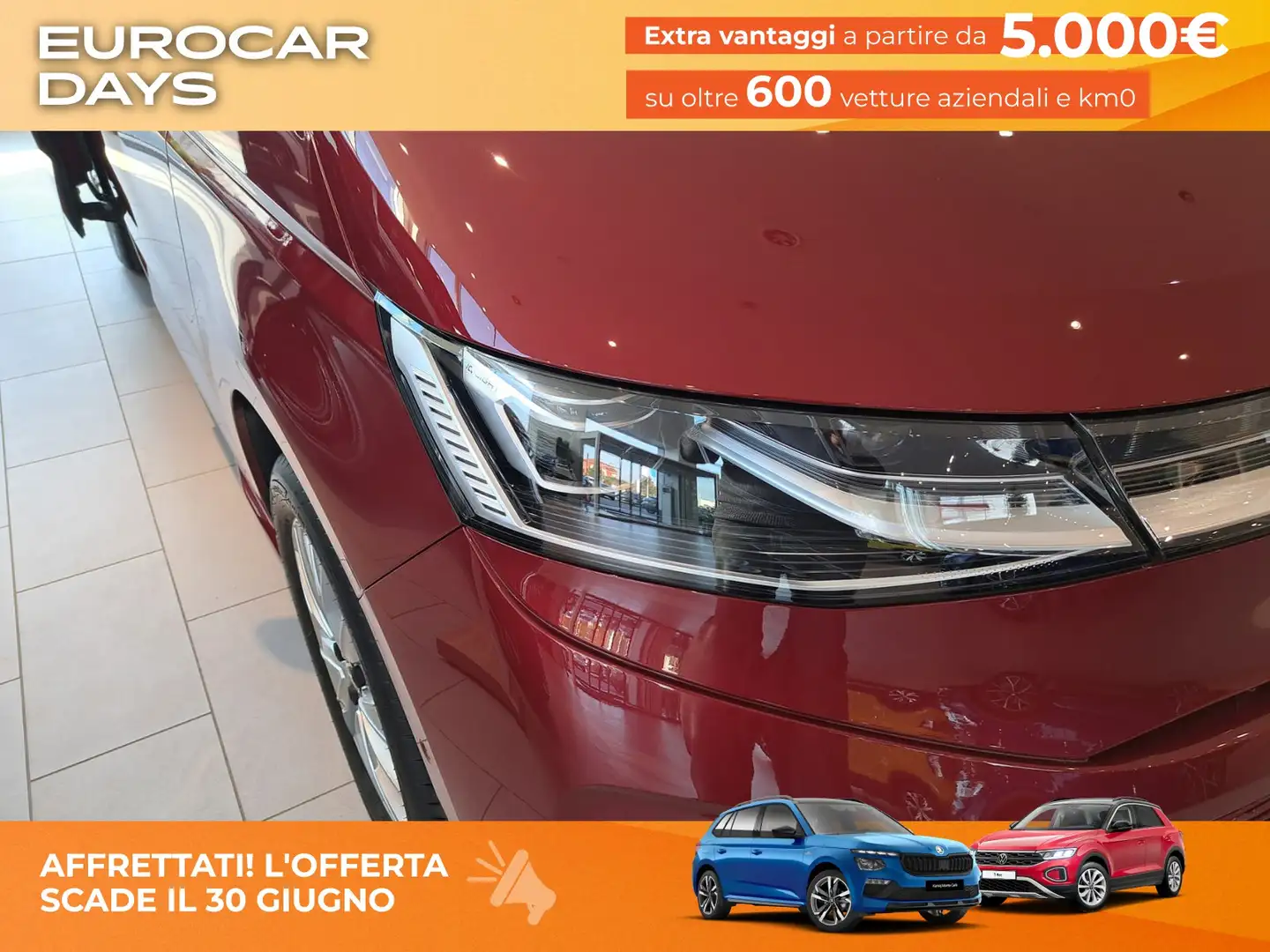 Volkswagen T7 California Volkswagen California T7 2.0 TDI Ocean 150cv DSG Roşu - 2