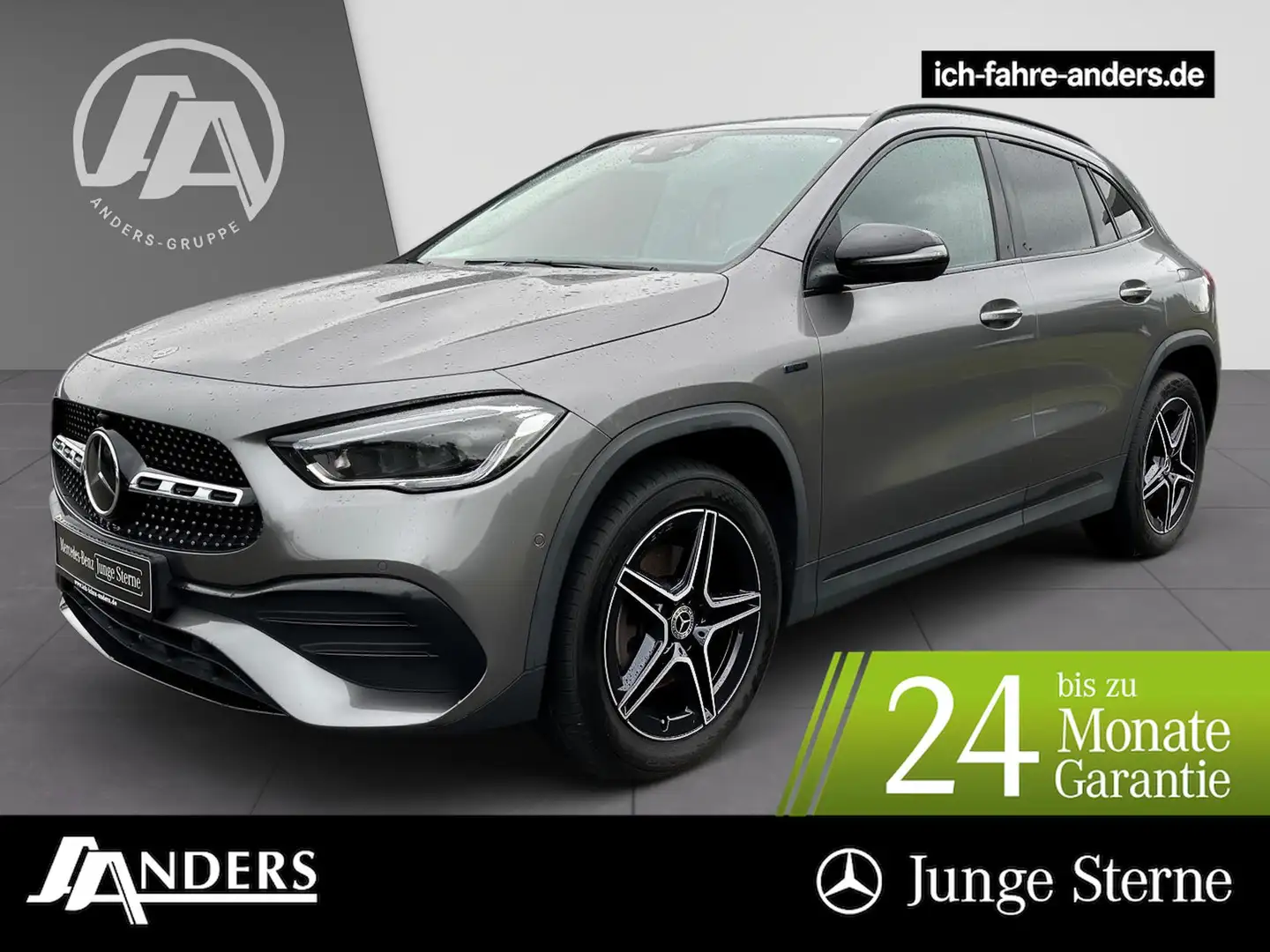 Mercedes-Benz GLA 250 e AMG+MBUX+Pano+Dist+AHK+Burm+M-BEAM+Kam Šedá - 1