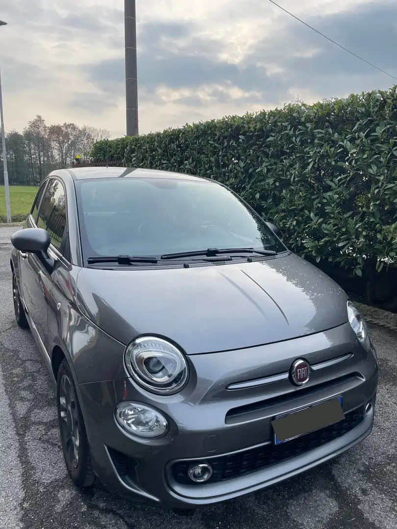 Fiat 500 500 1.2 S 69cv dualogic Gris - 2