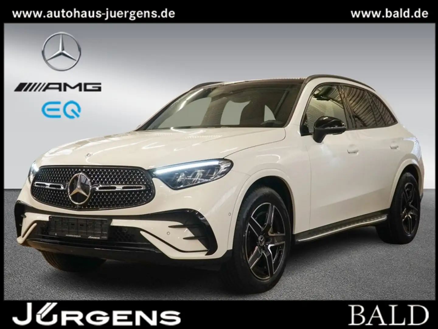 Mercedes-Benz GLC 200 4M AMG-Sport/Pano/Night/AHK/360/Distr/19 Blanc - 1