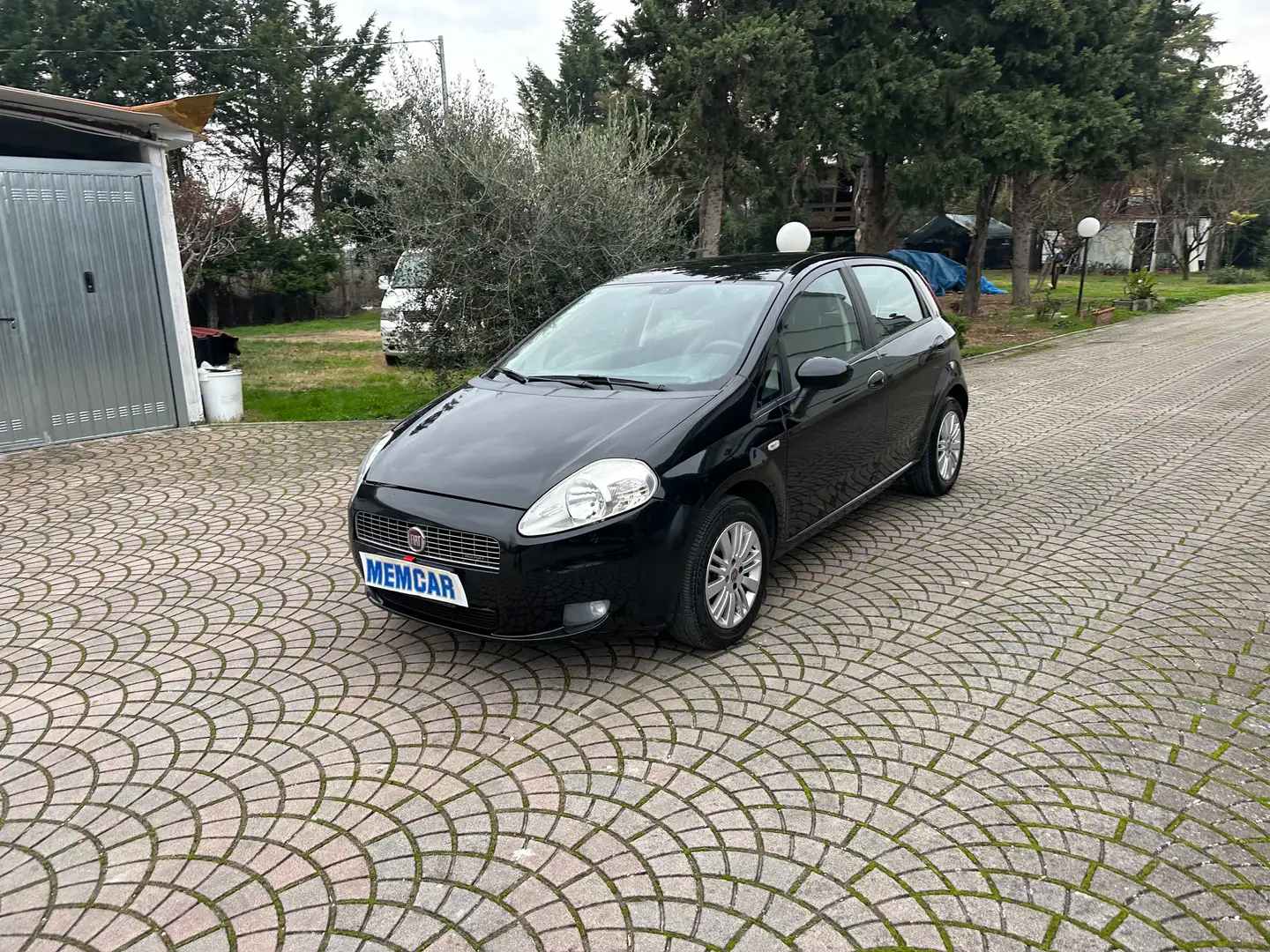 Fiat Punto 5p 1.3 mjt 16v Classic SOLO 130.000 KM PERMUTABILE Czarny - 1