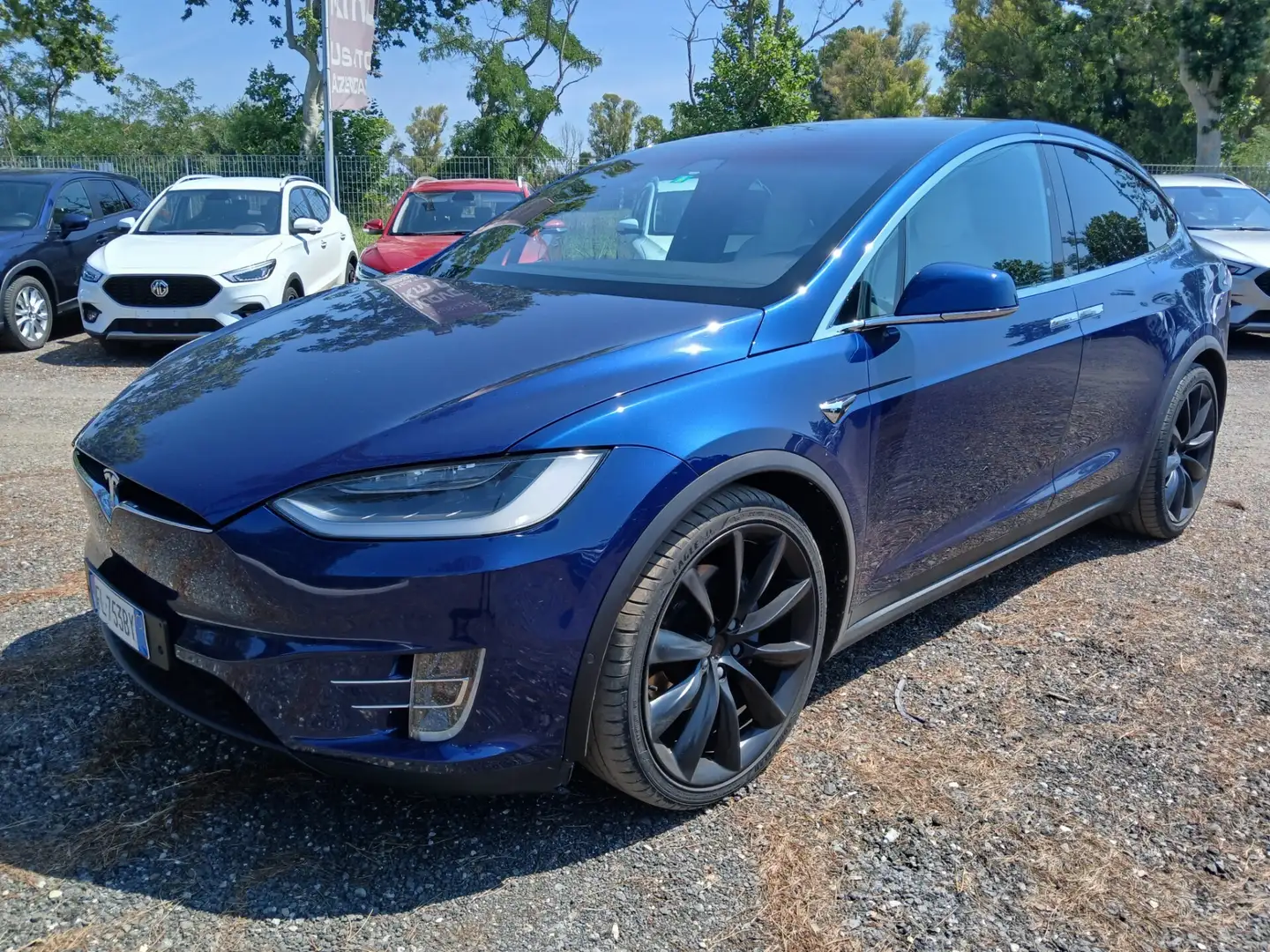 Tesla Model X Model X 100kWh Dual Motor Blu/Azzurro - 2