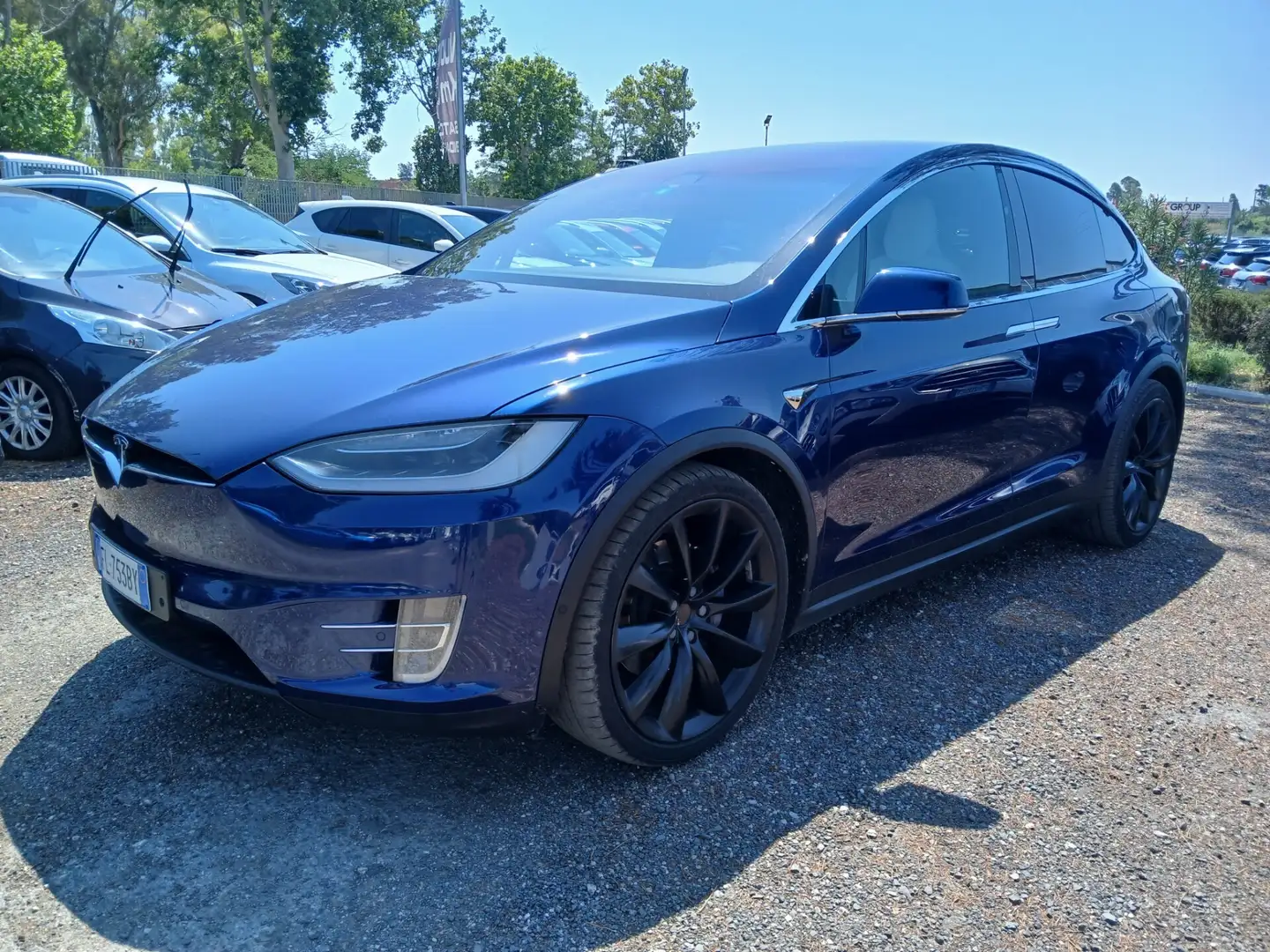 Tesla Model X Model X 100kWh Dual Motor Blu/Azzurro - 1