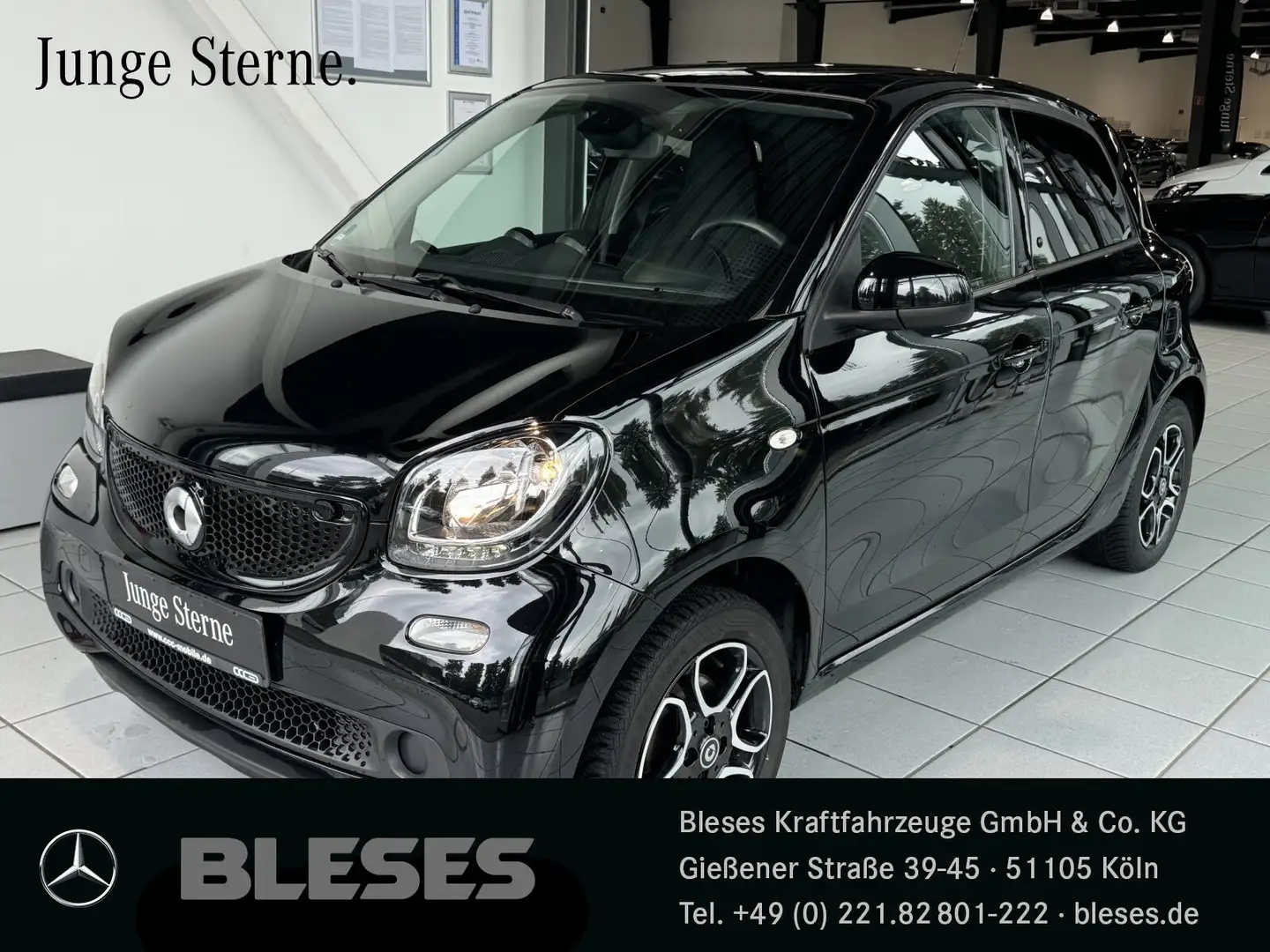 smart forFour 66kW Prime+twinamic+Cool&Media+Leder+SHZ+Komfort Nero - 1