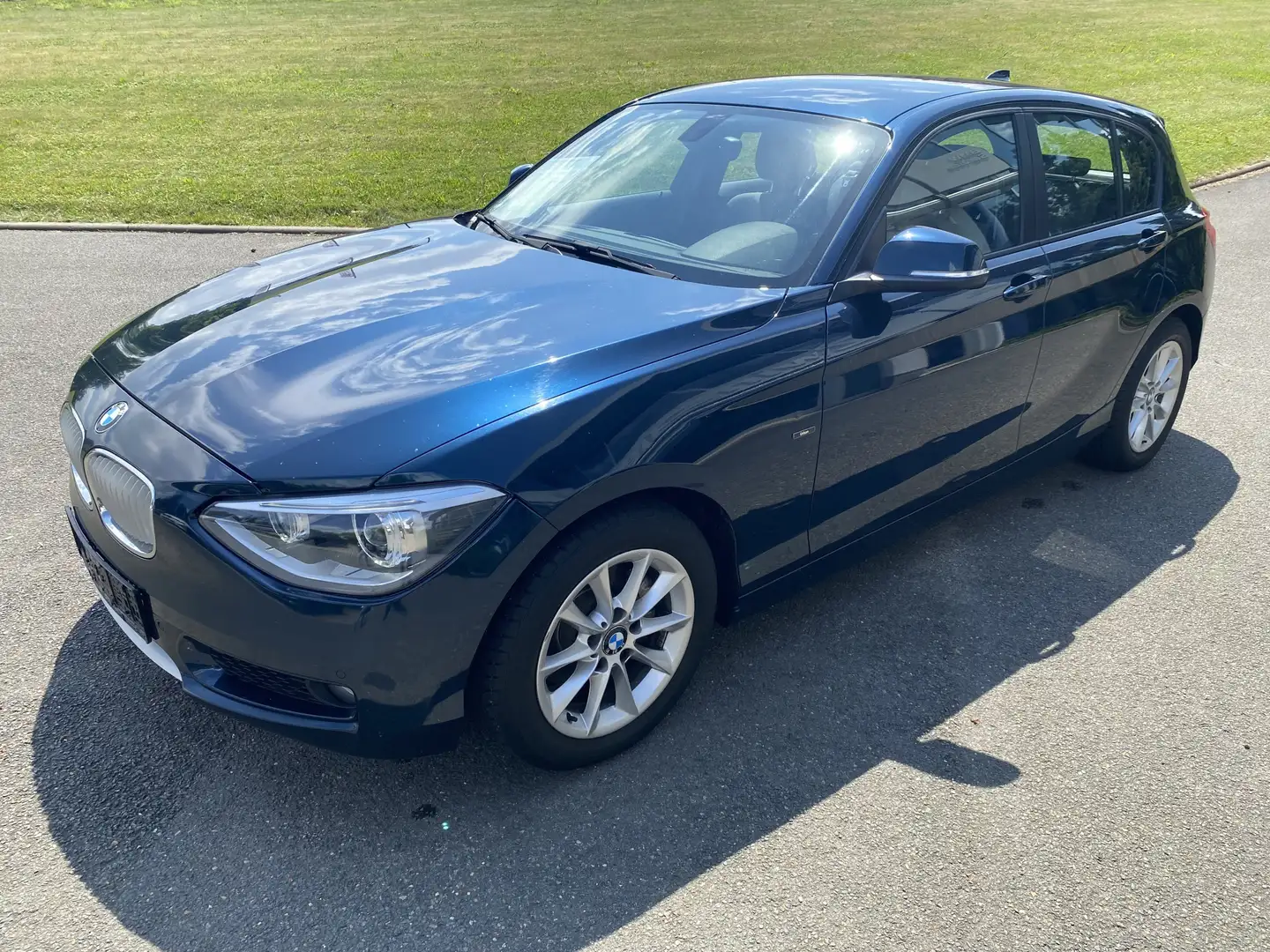BMW 118 i   Klimaaut. PDC Bleu - 2