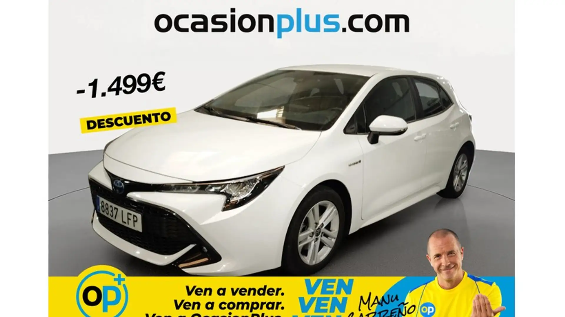 Toyota Corolla 125H Active Tech Blanco - 1