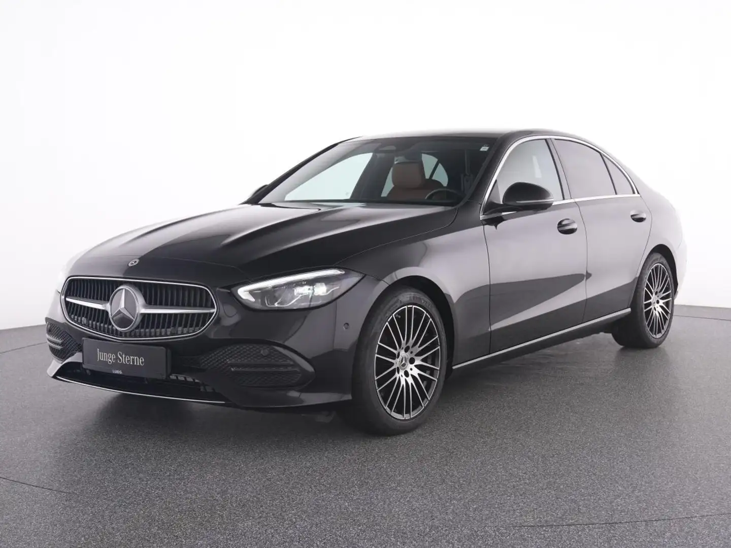 Mercedes-Benz C 200 d Avantgarde+18 "+MBUX+LED-HP+RFK+PTS+SHZ+ Schwarz - 2