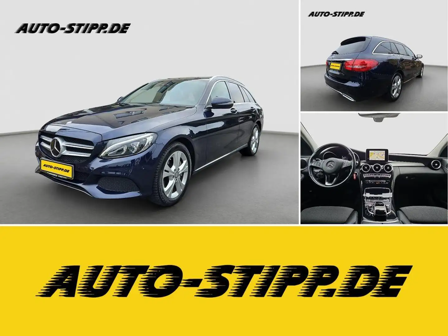 Mercedes-Benz C 250 T CGI Avantgarde NAVI BLIS ACC AHK LED PDC Blau - 1