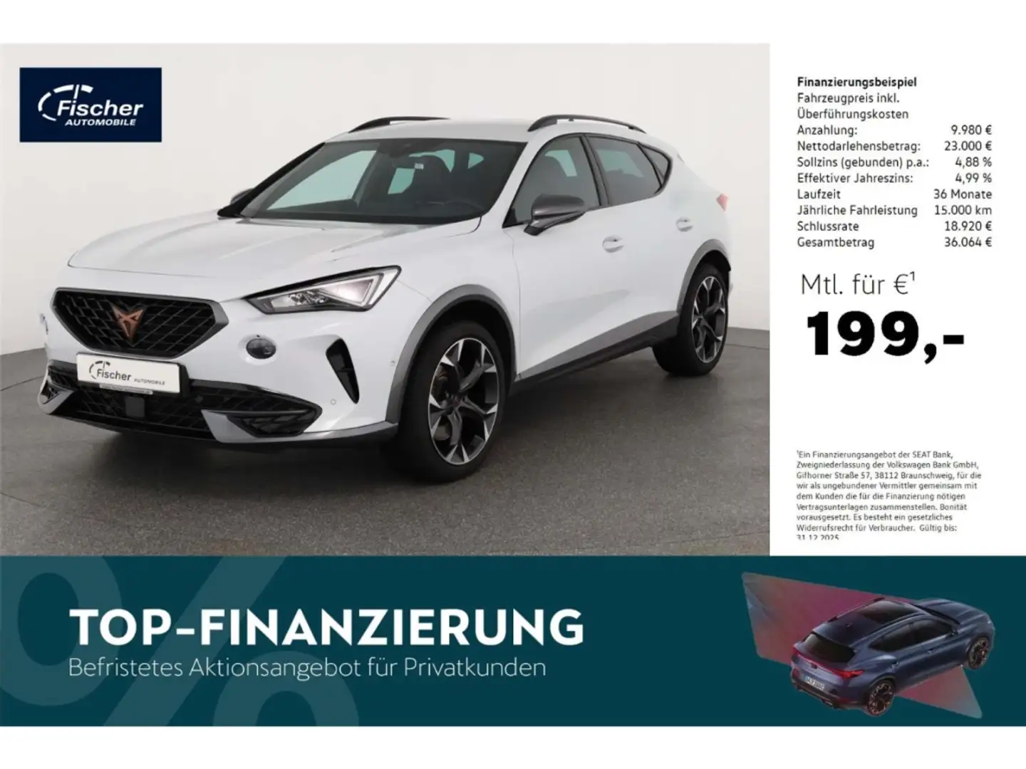 CUPRA Formentor 2.0 TSI 4Drive VZ Weiß - 1