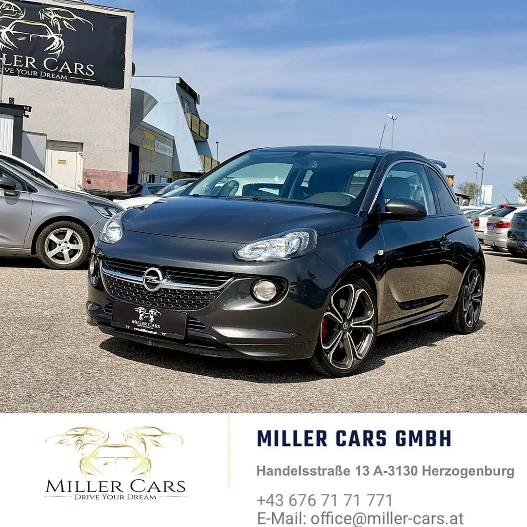 Opel Adam 1,4 Turbo S Ecotec Start/Stop*Servicegepflegt* Grau - 1