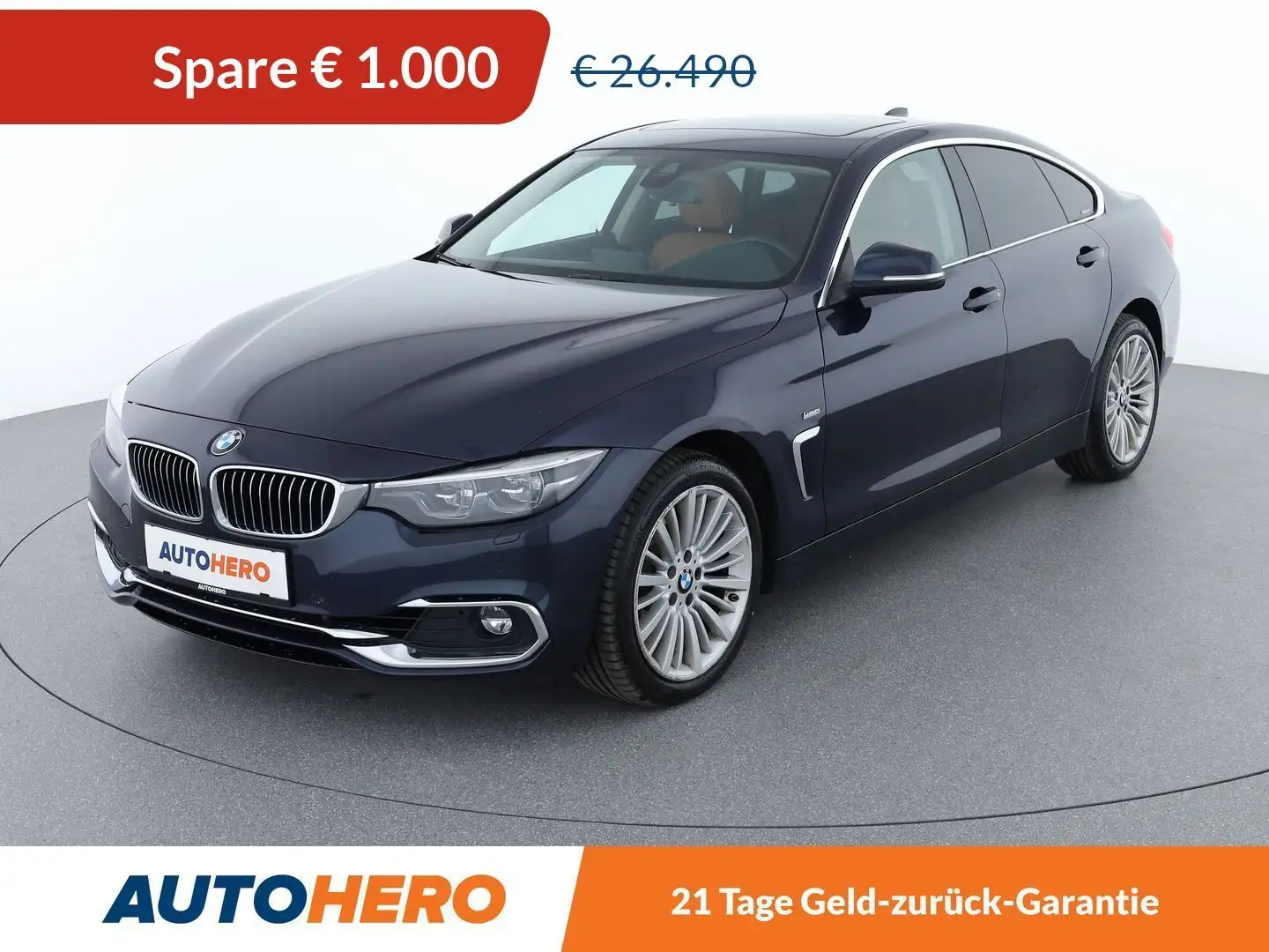 BMW 420 420i Gran Coupé xDrive Luxury Line Aut. *LED*HUD* Blau - 1