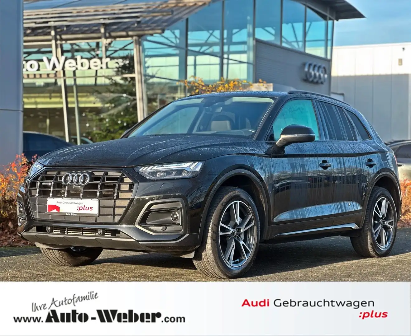 Audi Q5 50TFSIe qu BLACK HuD 360° MATRIX AHK TOUR VC Schwarz - 1