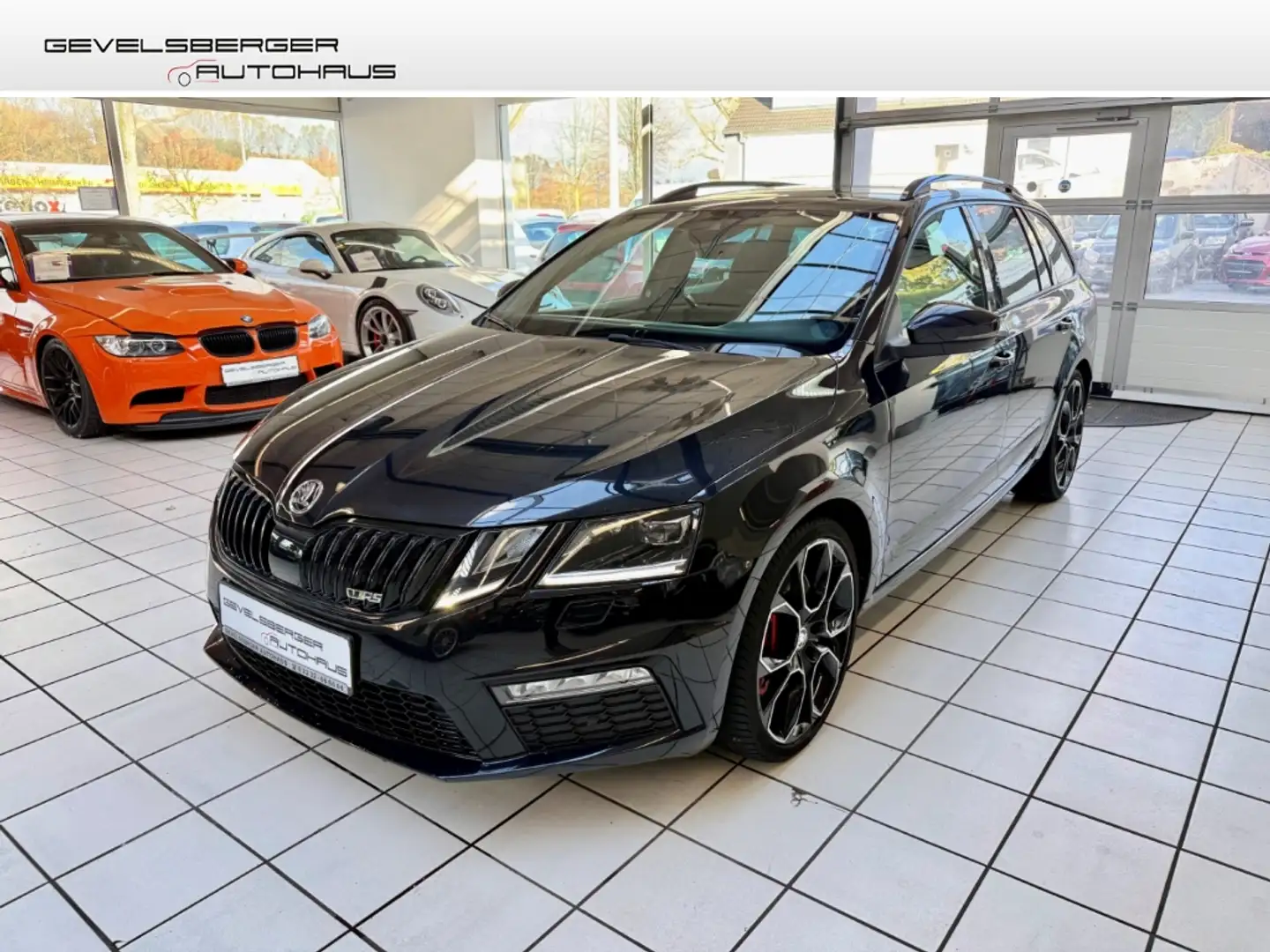 Skoda Octavia Combi RS 245 2.0 TSI 2.Hand Scheckheft Schwarz - 1