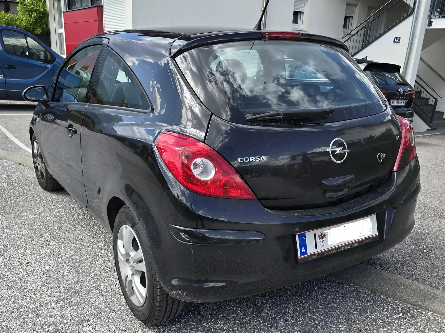 Opel Corsa Corsa 1,4 Edition Edition Schwarz - 2
