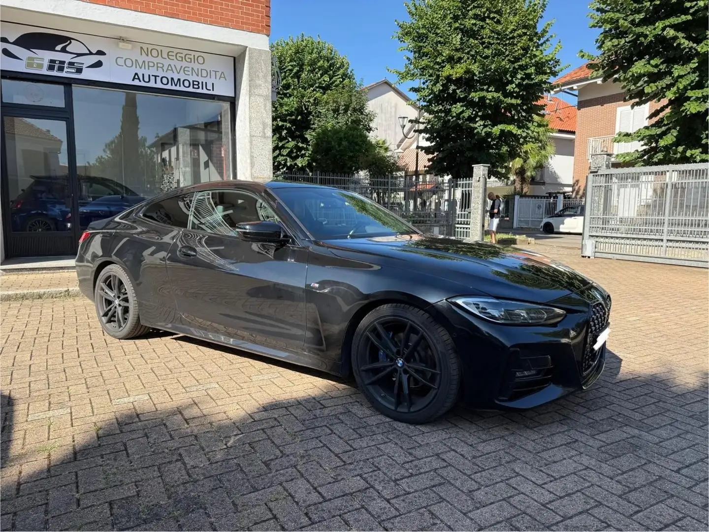 BMW 420 BMW 420d Coupe Msport auto STUPENDA!! Nero - 2