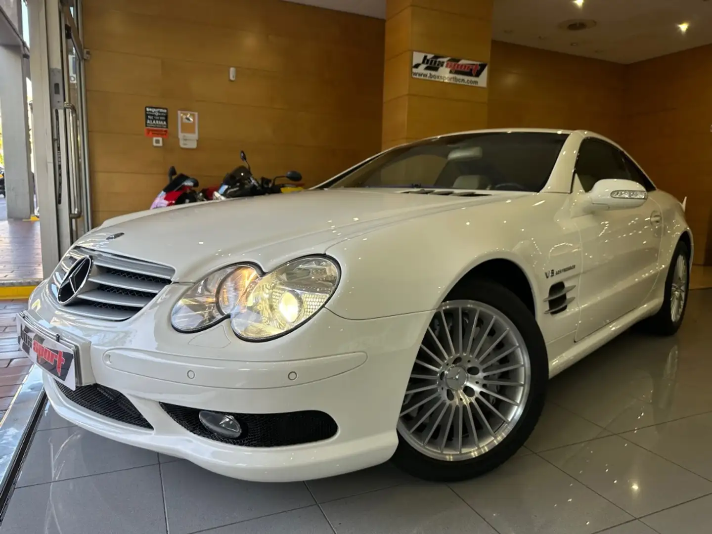 Mercedes-Benz SL 55 AMG Aut. Blanco - 2