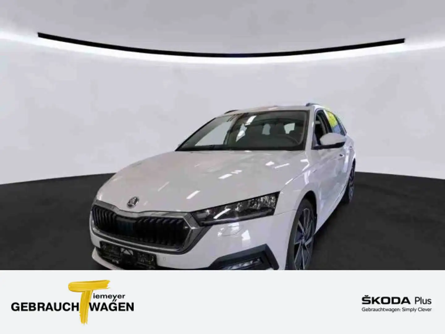 Skoda Octavia Combi iV AMBITION LM18 COLUMBUS KAMERA A Weiß - 1