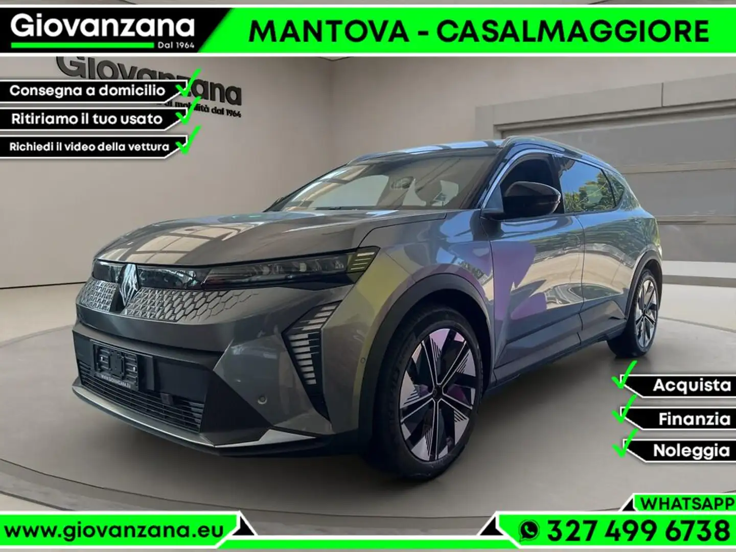 Renault Scenic Scenic E-Tech Techno comfort range 170cv KM0 Gris - 1