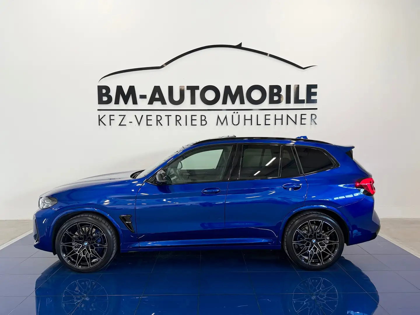 BMW X3 M X3 M Competition,MarinaBayBlue,Panorama,H&K,AHK, Blau - 1