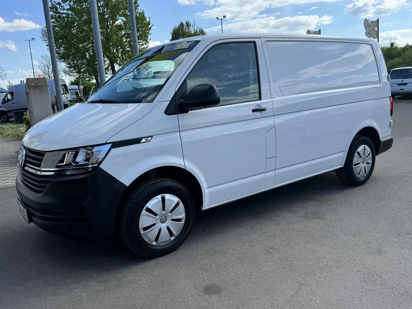Volkswagen T6 Transporter 6.1 Kasten 2.0TDI DSG Klima*PDC Wit - 2