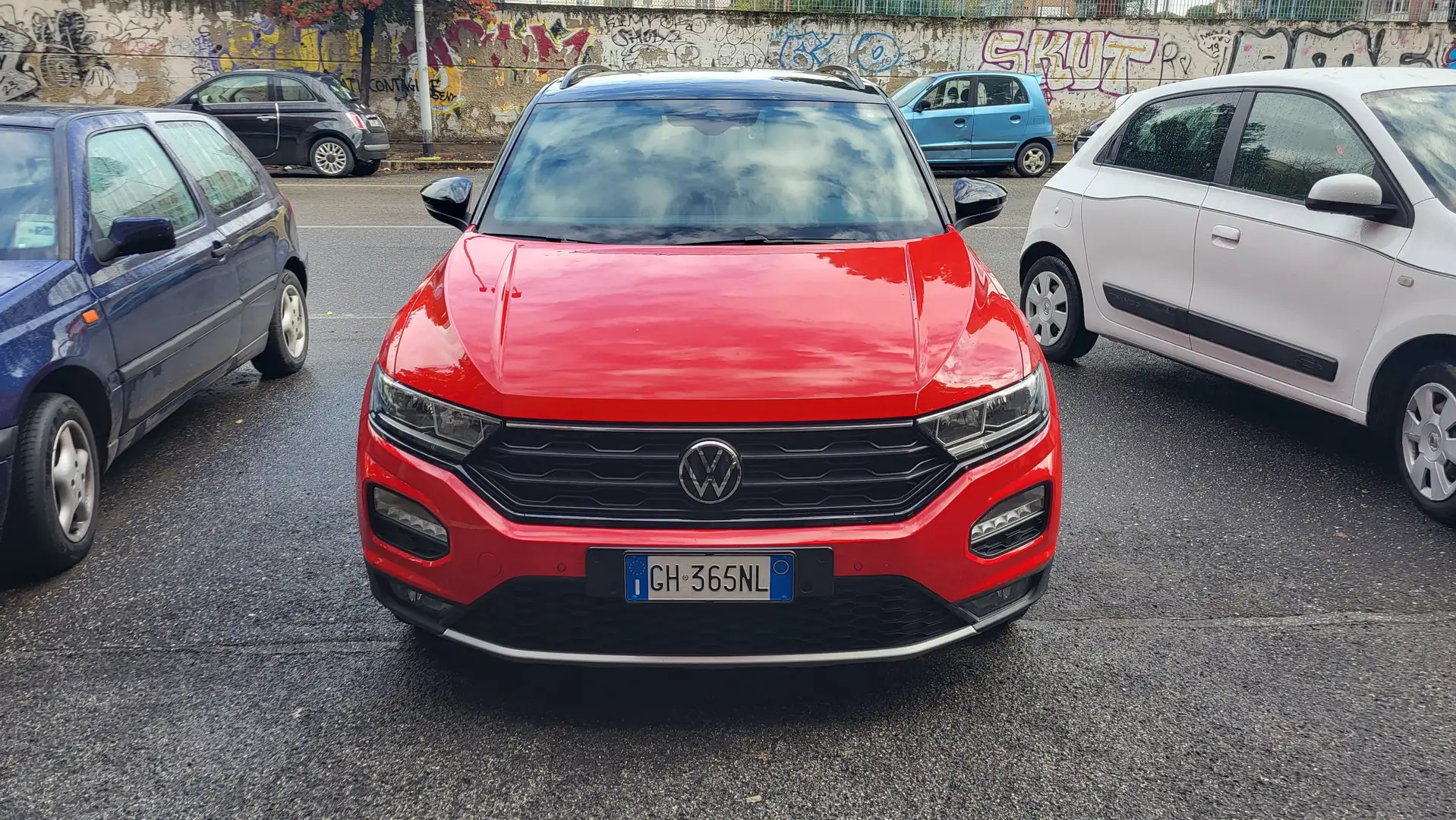 Volkswagen T-Roc T-Roc I 2017 1.0 tsi R Line 110cv Rouge - 2