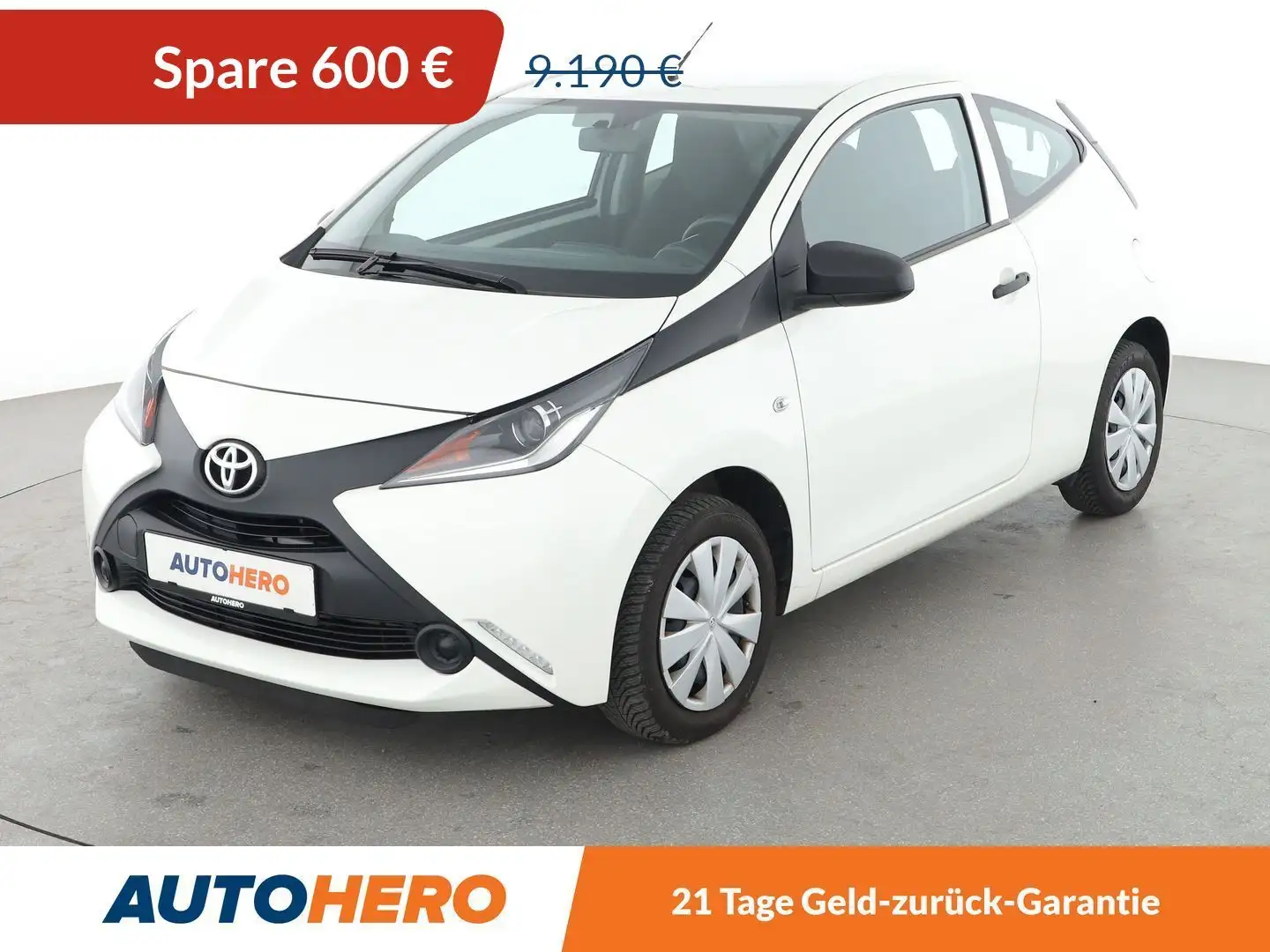 Toyota Aygo 1.0 X-Play Touch*KLIMA*GARANTIE* Weiß - 1