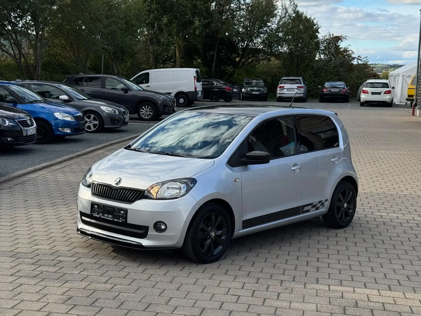 Skoda Citigo 1.0  55kW Monte Carlo Silber - 1