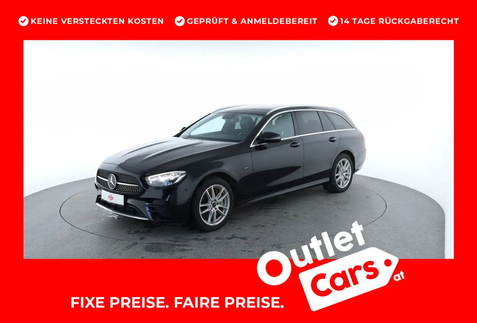 Mercedes-Benz E 300 300 de PHEV 4Matic Aut. Noir - 1