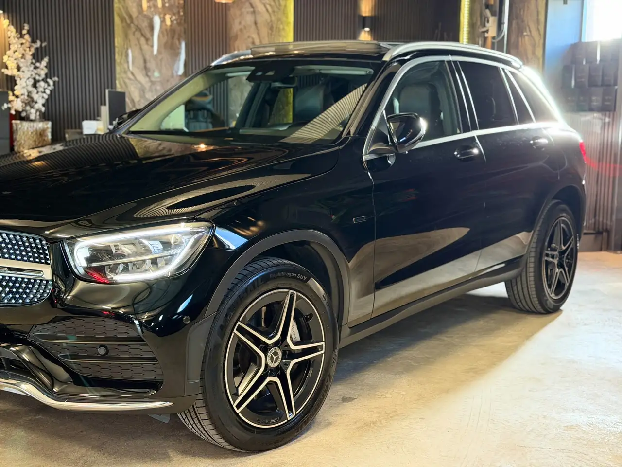 Mercedes-Benz GLC 300e 4MATIC AMG Line Pano Trekhaak Camera, миниатюра 6