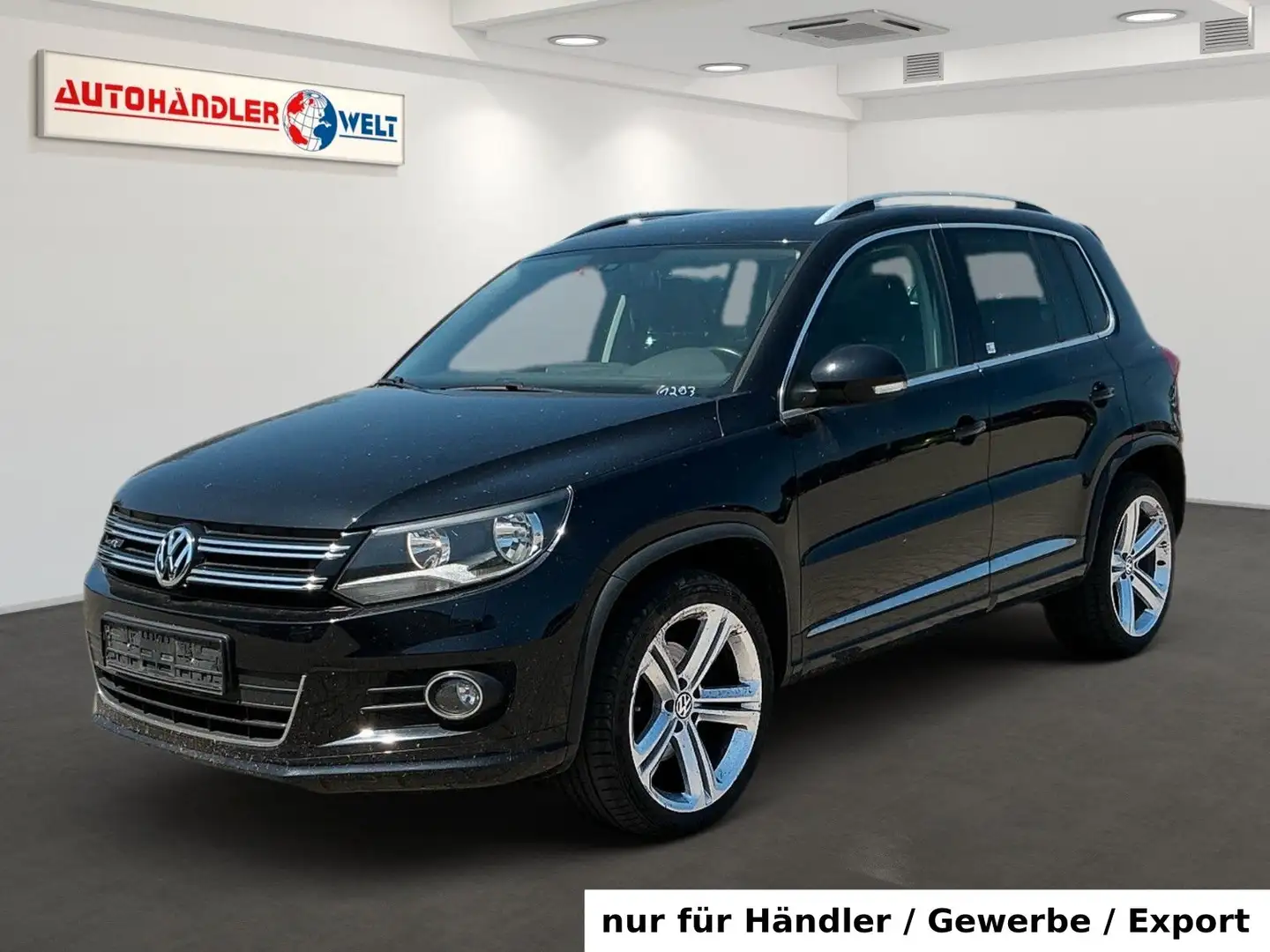 Volkswagen Tiguan 2.0 TSI AWD DSG AAC Pano Navi SHZ AHK Schwarz - 1