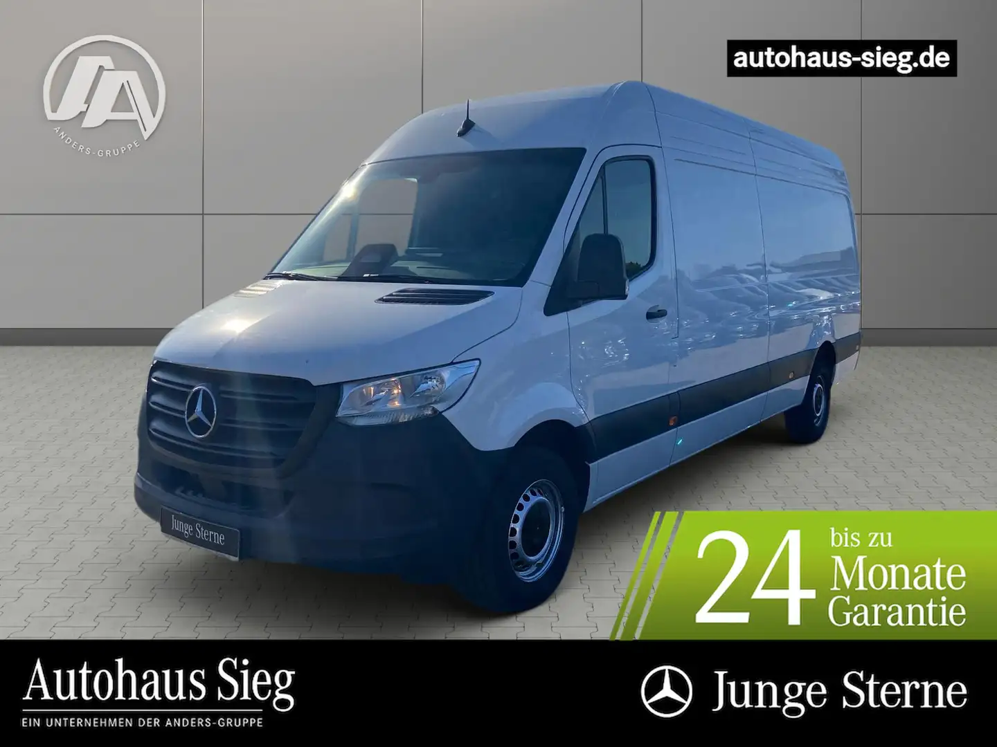 Mercedes-Benz Sprinter 317 L3H2 Pro*Autom*MBUX*Kamera*Sitzhzg Blanc - 1