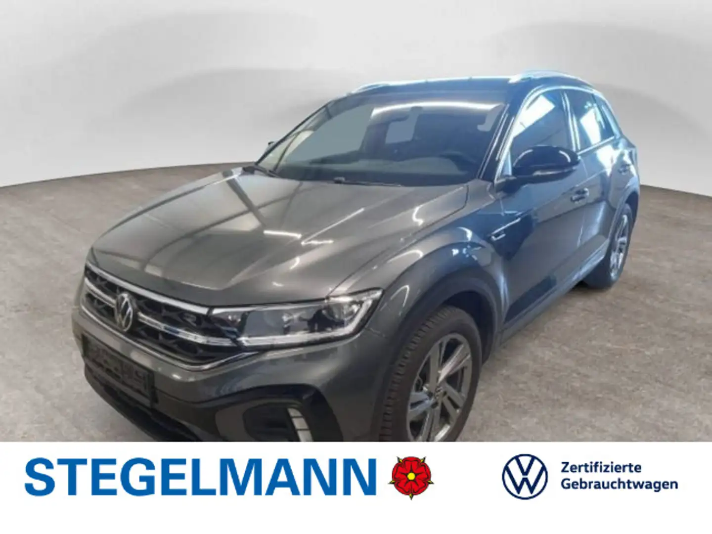 Volkswagen T-Roc 1.5 TSI DSG R-Line *AHK*Kamera*Navi*LED* Grau - 1