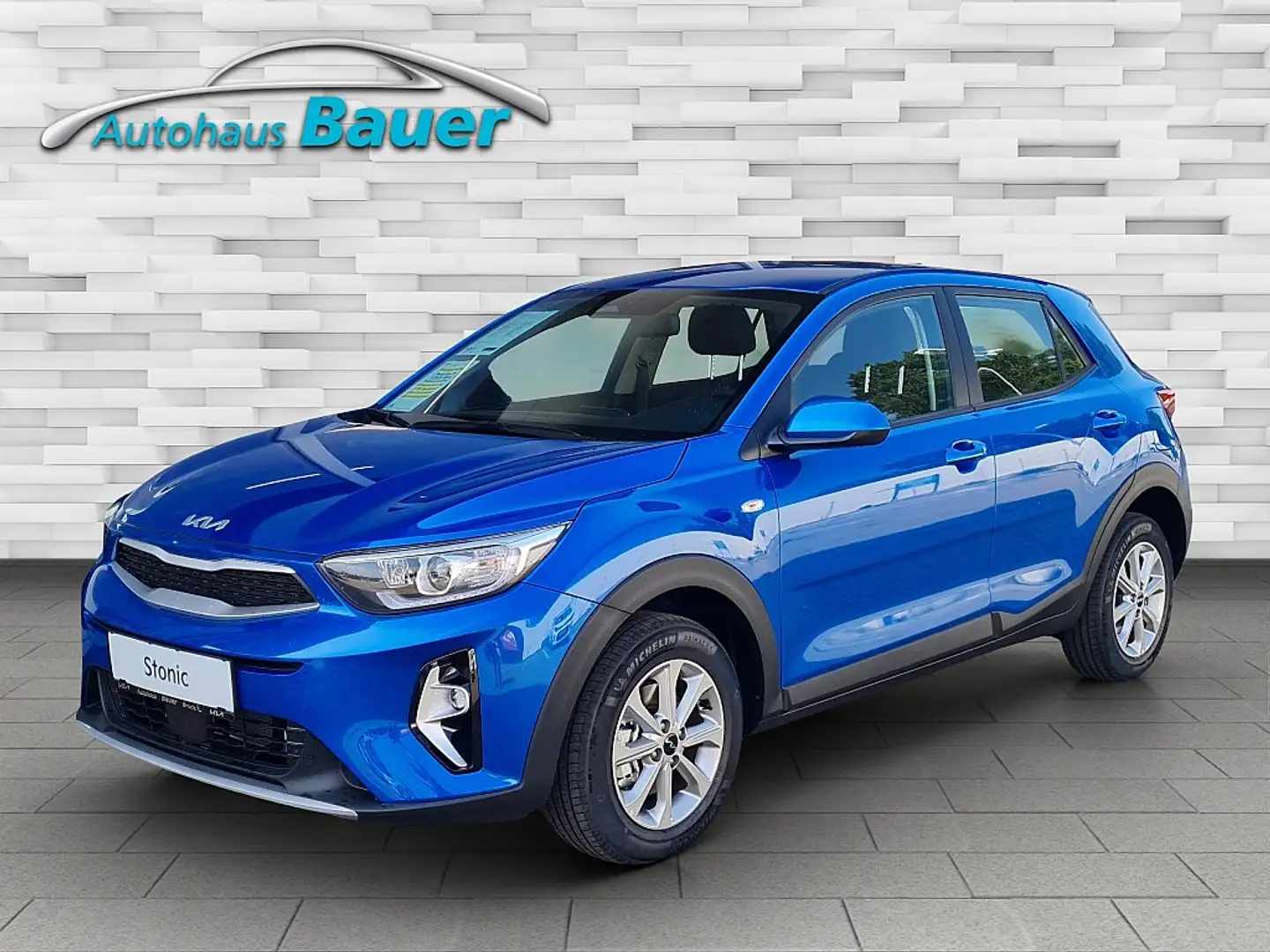 Kia Stonic 1.0 TGDI GPF ISG Titan Bleu - 1