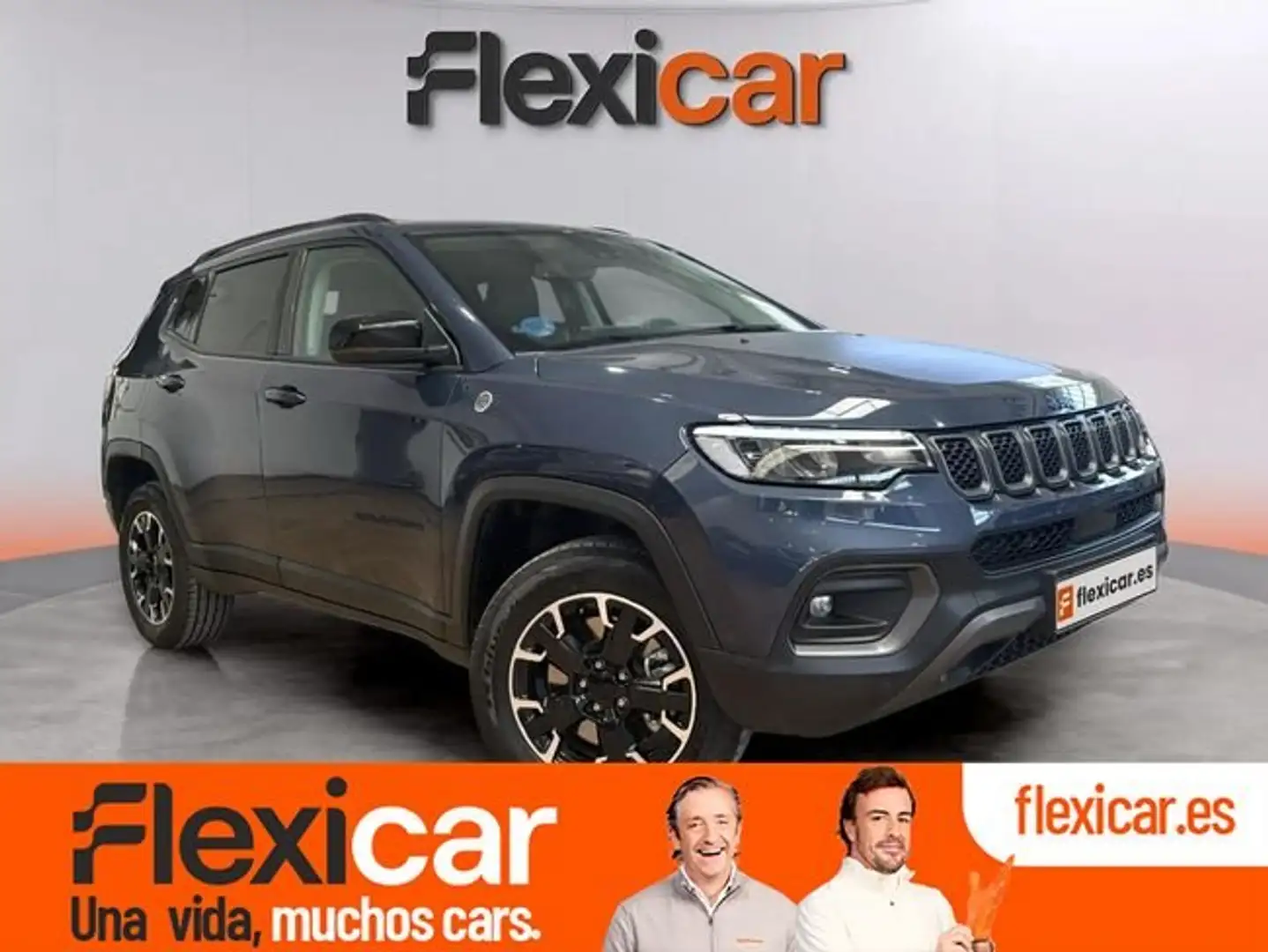 Jeep Compass 1.3+PHEV+177kW+%28240CV%29+Trailhawk+AT+AWD Bleu - 1