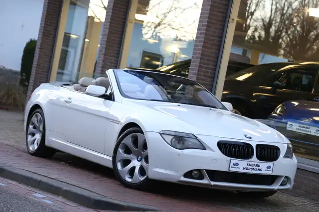BMW 645 6-serie Cabrio 645Ci Automaat Leer Navi Xenon