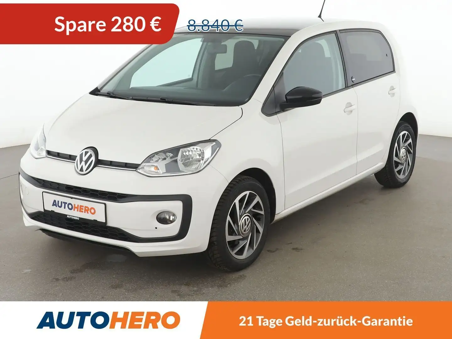 Volkswagen up! 1.0 Sound up! BlueMotion*SHZ*KLIMA* Weiß - 1