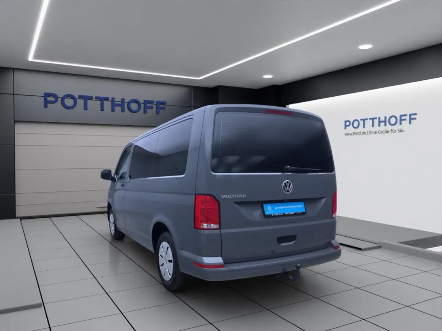 Volkswagen T6.1 Multivan 2.0 TDI DSG FAMILY NAVI AHK KAMERA Grau - 2
