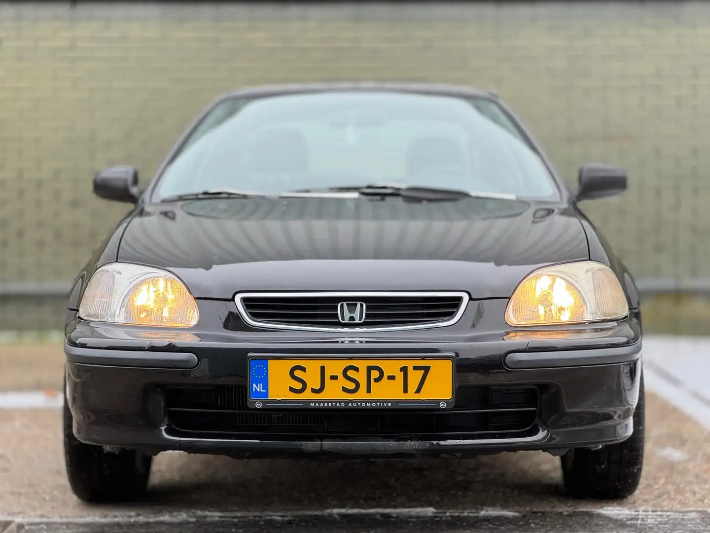Honda Civic 1.4i S|Zwart|Sportief geluid|Rijdt en schakelt goe Negro - 2