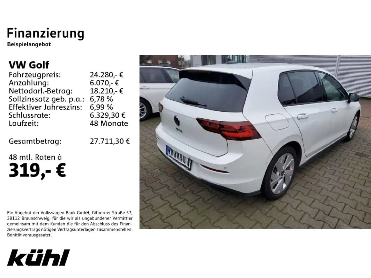 Volkswagen Golf GTE 8 VIII GTE 1.4 TSI DSG IQ.Light/ACC/Standhz Weiß - 2
