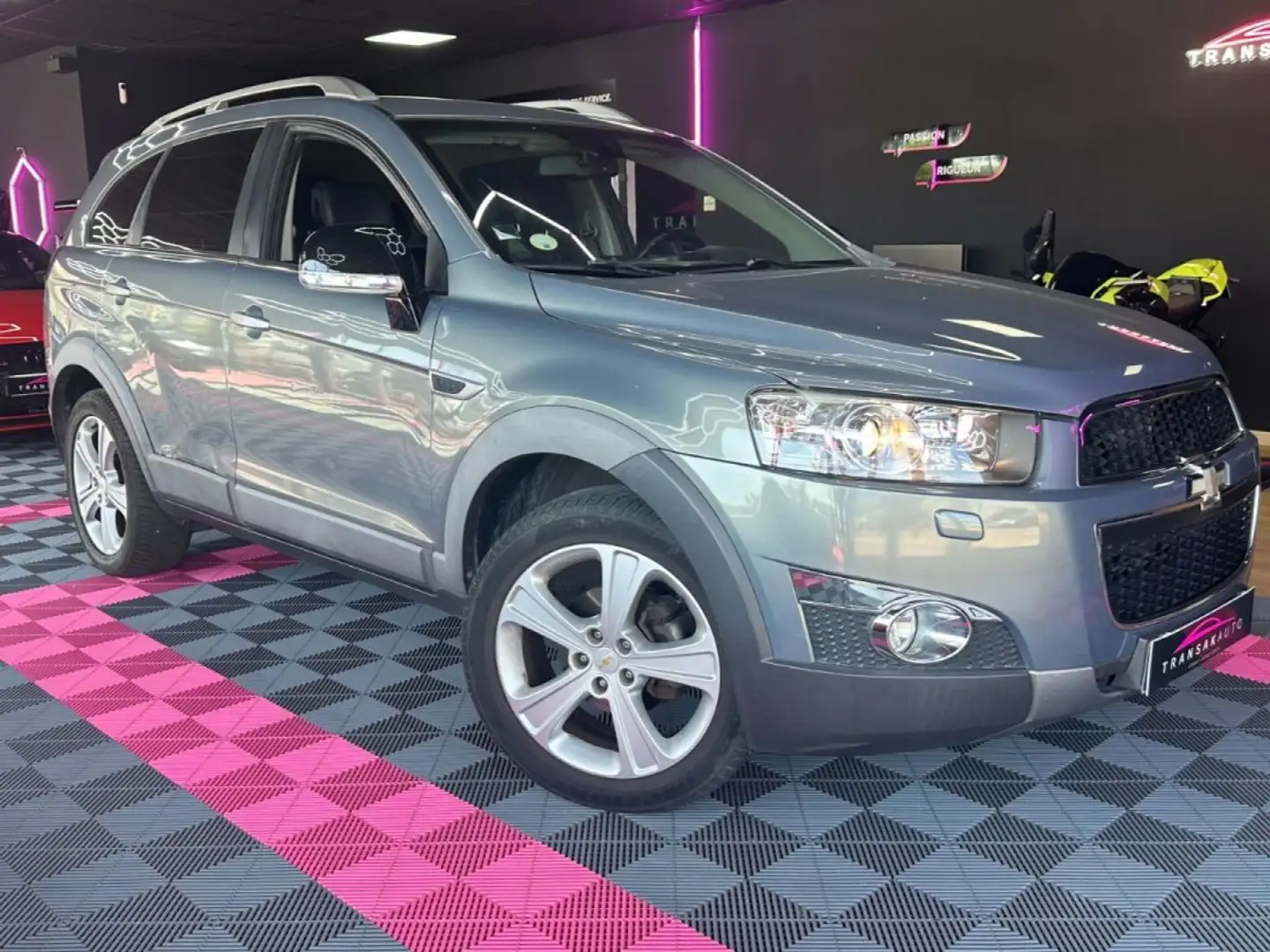 Chevrolet Captiva 2.2 VCDI 184 ch AWD LTZ 7 PLACES - Sièges Chauffants - Sièges elec - Radar AR Blanco - 1