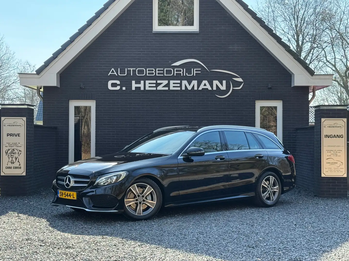 Mercedes-Benz C 160 Estate Business AMG Styling Sport Leder Elektrisch Negru - 2
