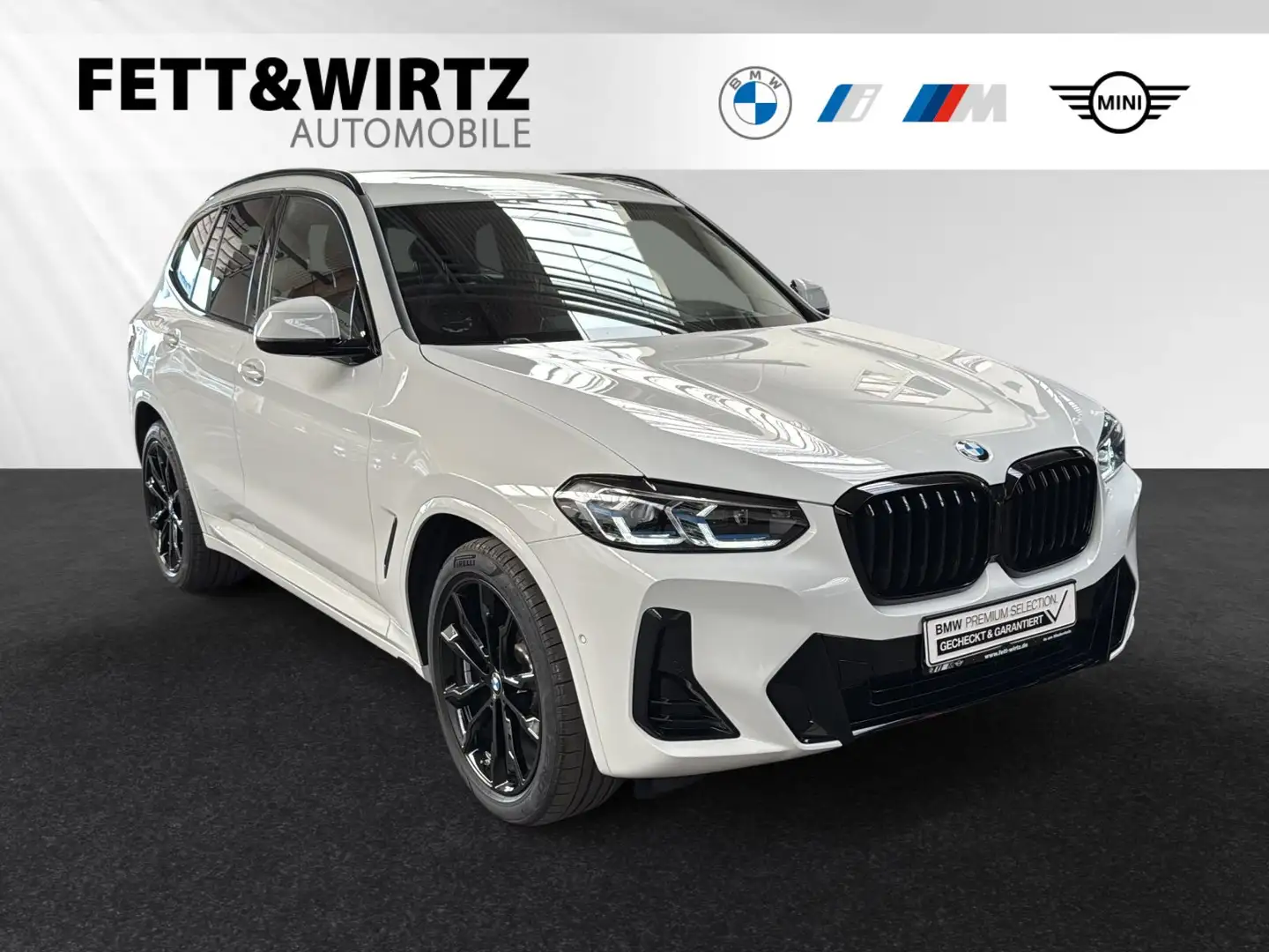 BMW X3 xDrive20d M Sportpaket|AHK|Head-Up|HiFi Weiß - 1