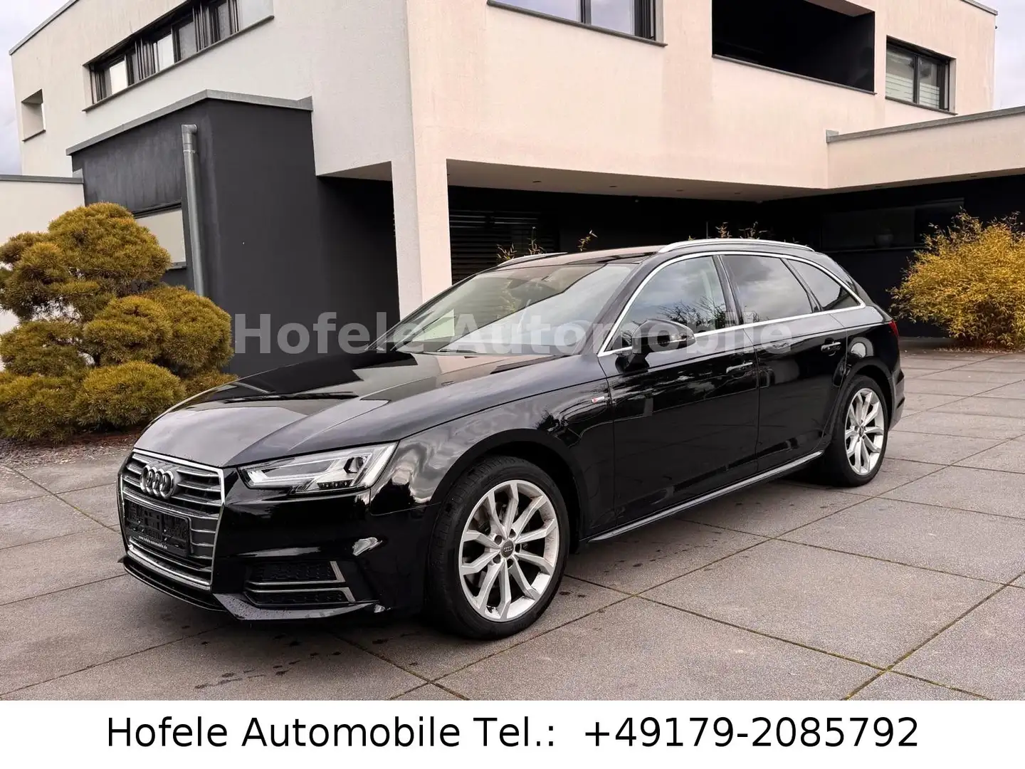 Audi A4 Avant sport **S-LINE/LED/AHK** Noir - 1