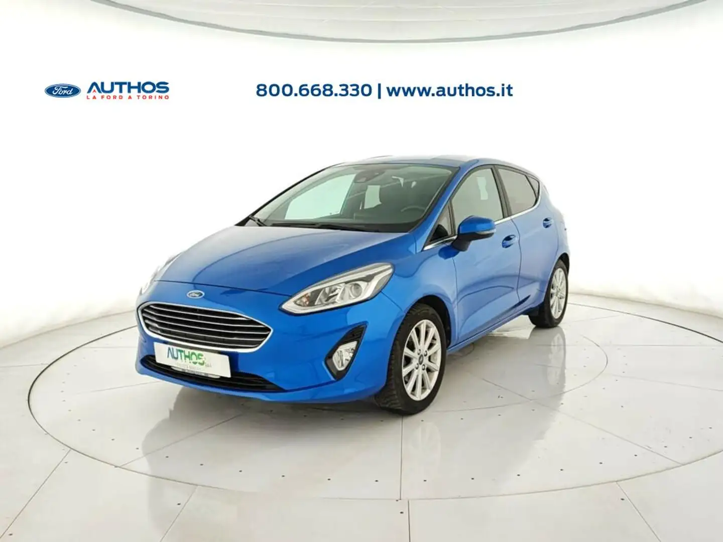 Ford Fiesta 5p 1.1 Titanium Gpl 75cv Rosso - 1