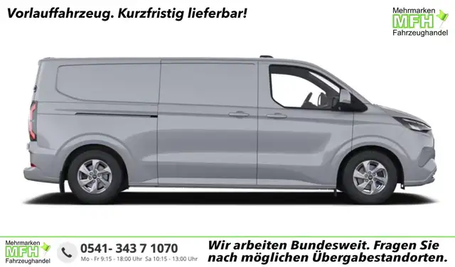 Ford E-Transit Custom Limited 64kWh 340L2 AHK SHZ 16Z 160 kW (...