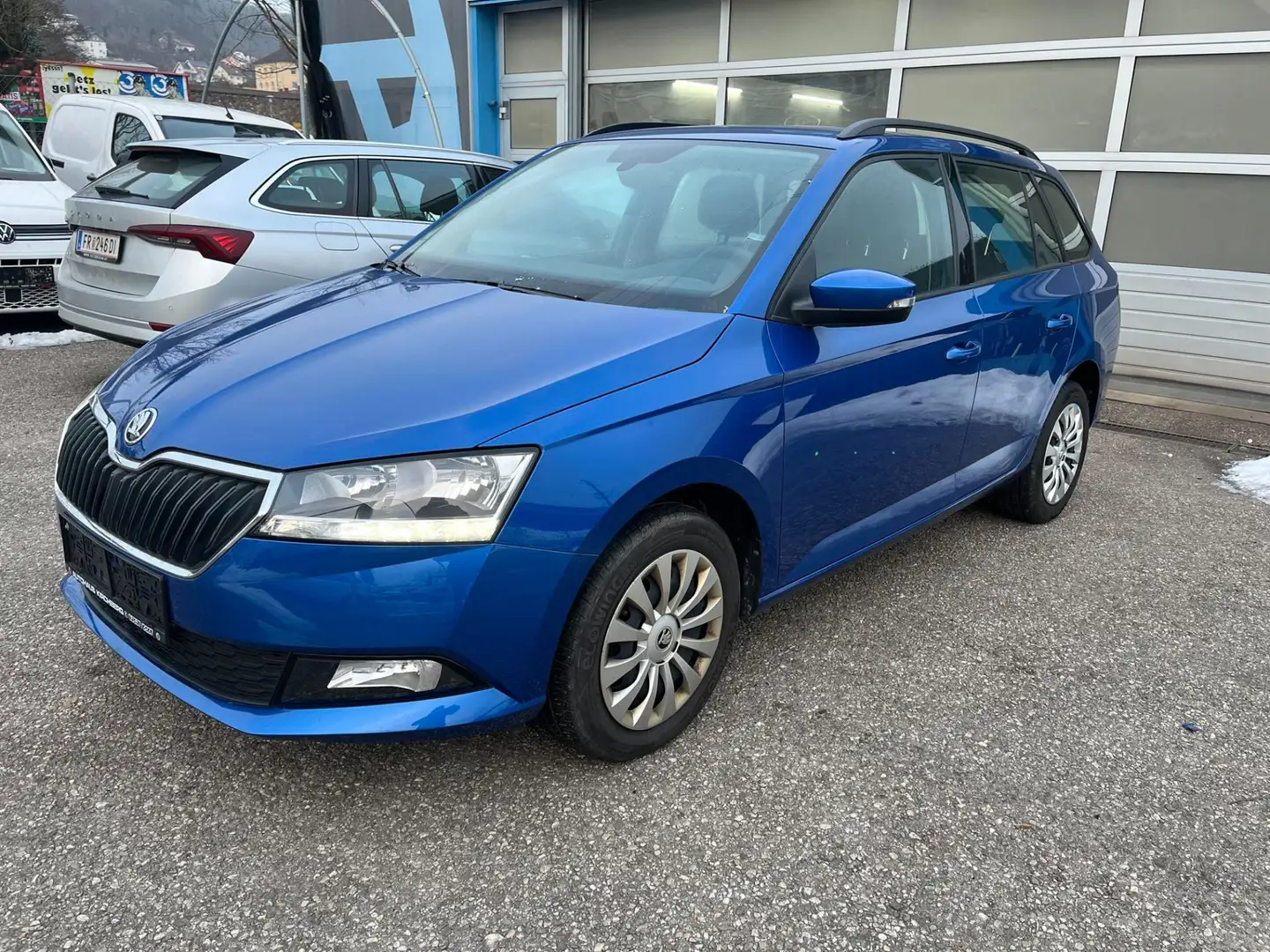 Skoda Fabia Combi Active 1,0 TSI Klima-Sitzhzg.-PDC Blau - 1